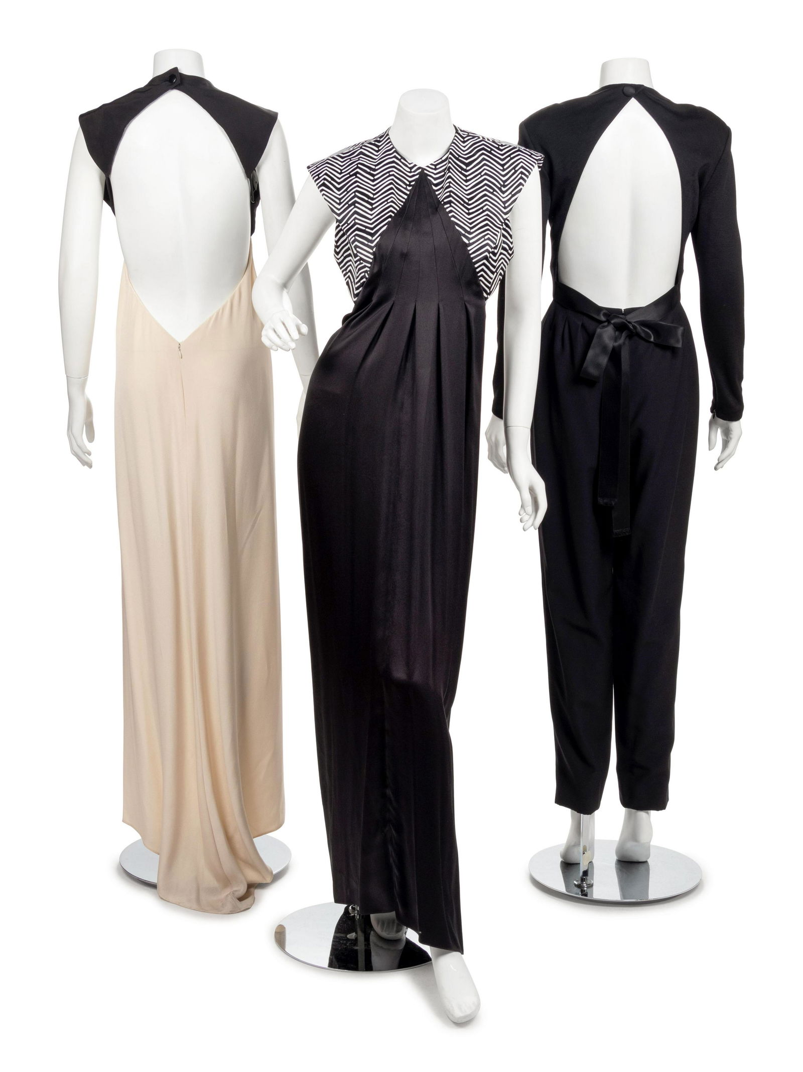 Two Geoffrey Beene Dresses and one Pantsuit, 1989-2004 (1 of 2)