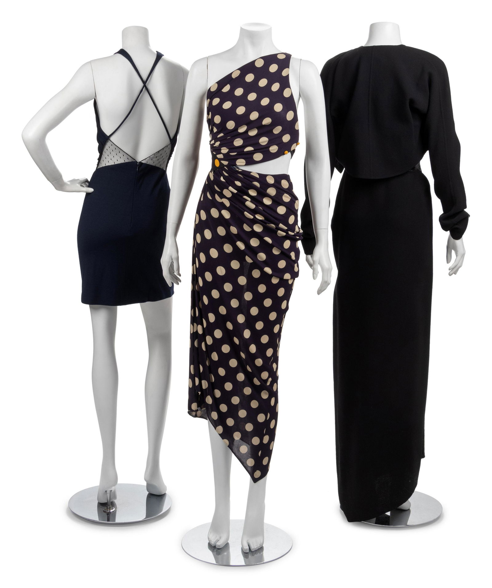 Three Geoffrey Beene Evening Ensembles, 1980s (1 of 2)