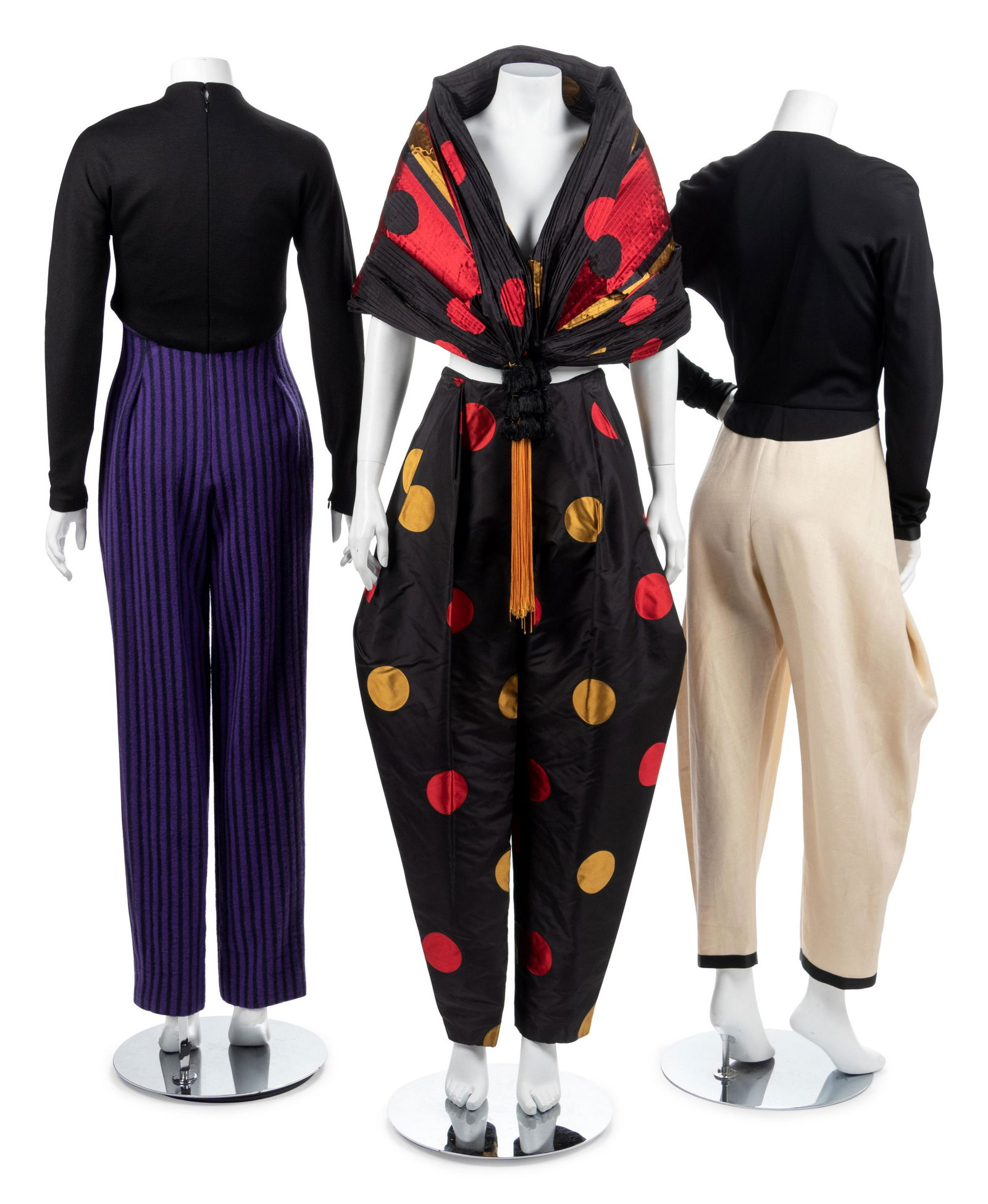 Three Geoffrey Beene Jumpsuits, 1992-93 (1 of 2)