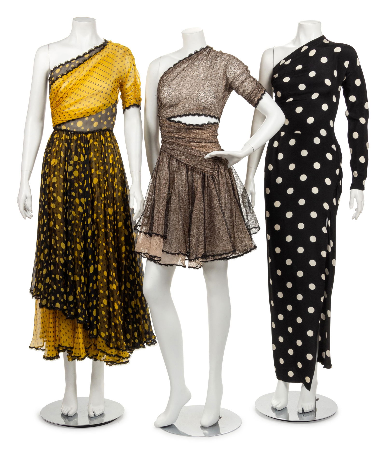 Three Geoffrey Beene Dresses, 1980s (1 of 3)
