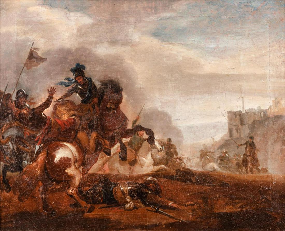 In the Manner of Jacques Courtois (Le Bourguignon) (1 of 1)