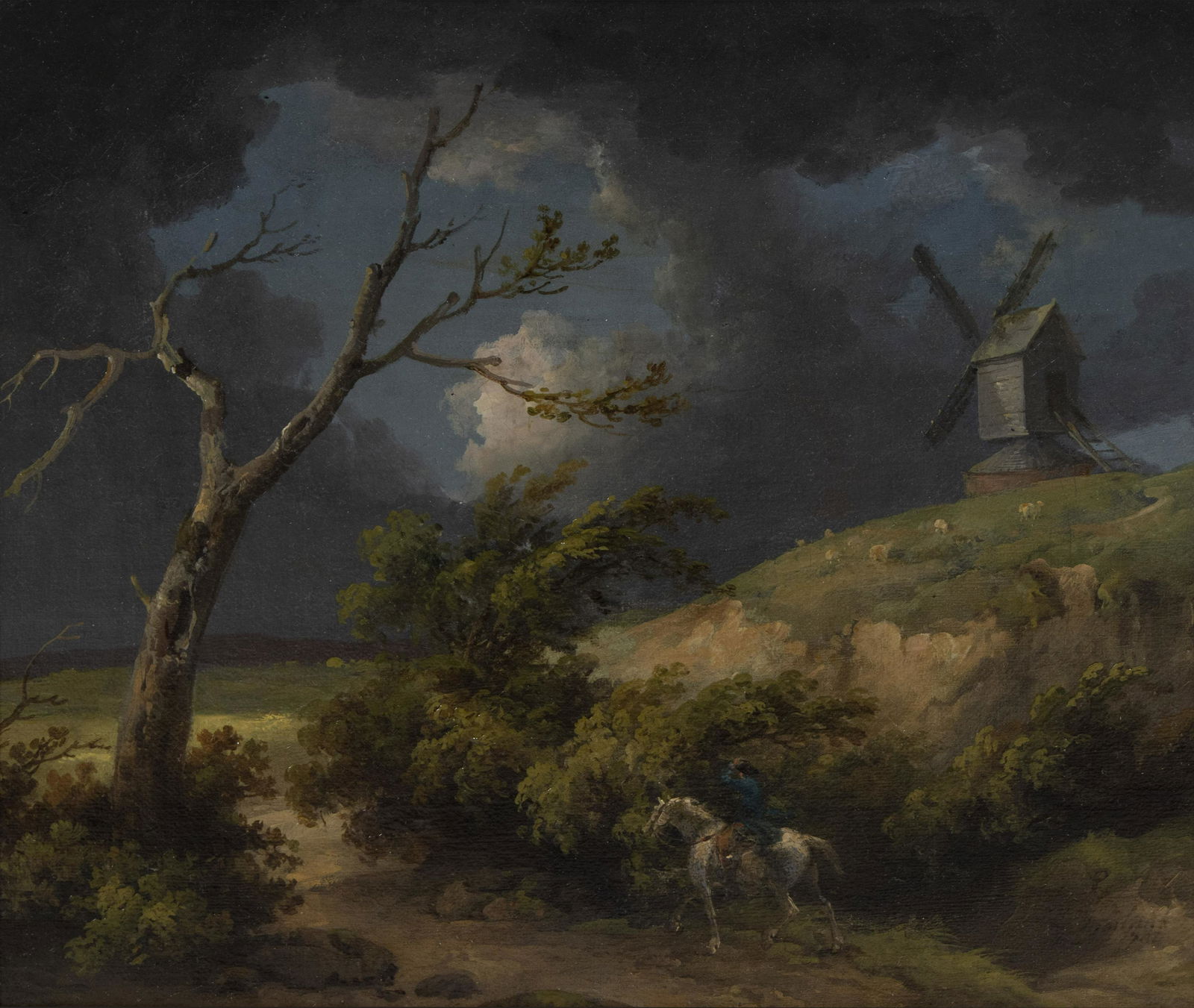 George Morland (English, 1763-1804) Dr. on Horseback (1 of 1)