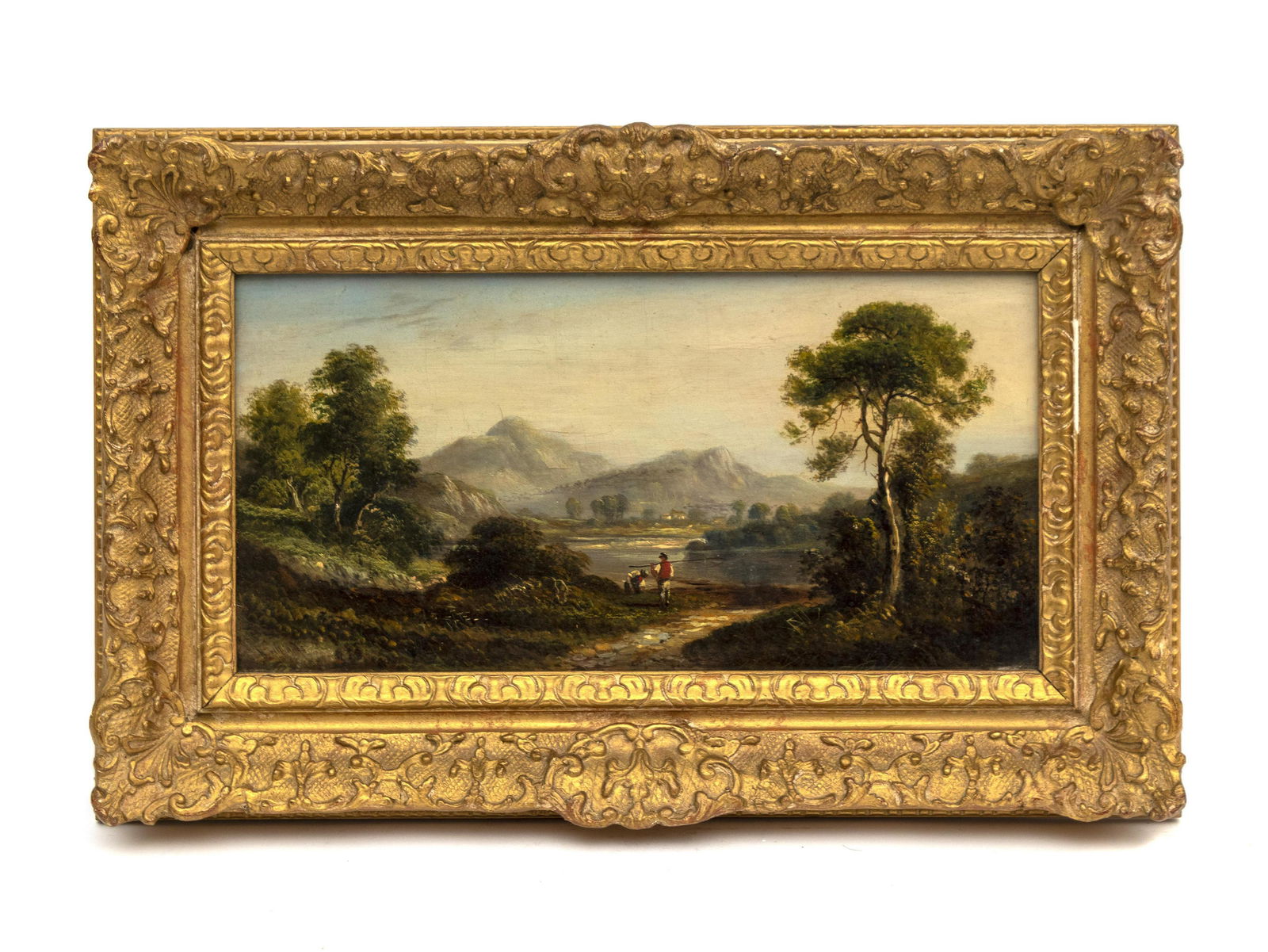 English School (19th Century) A Pair of Landscapes (1 of 2)