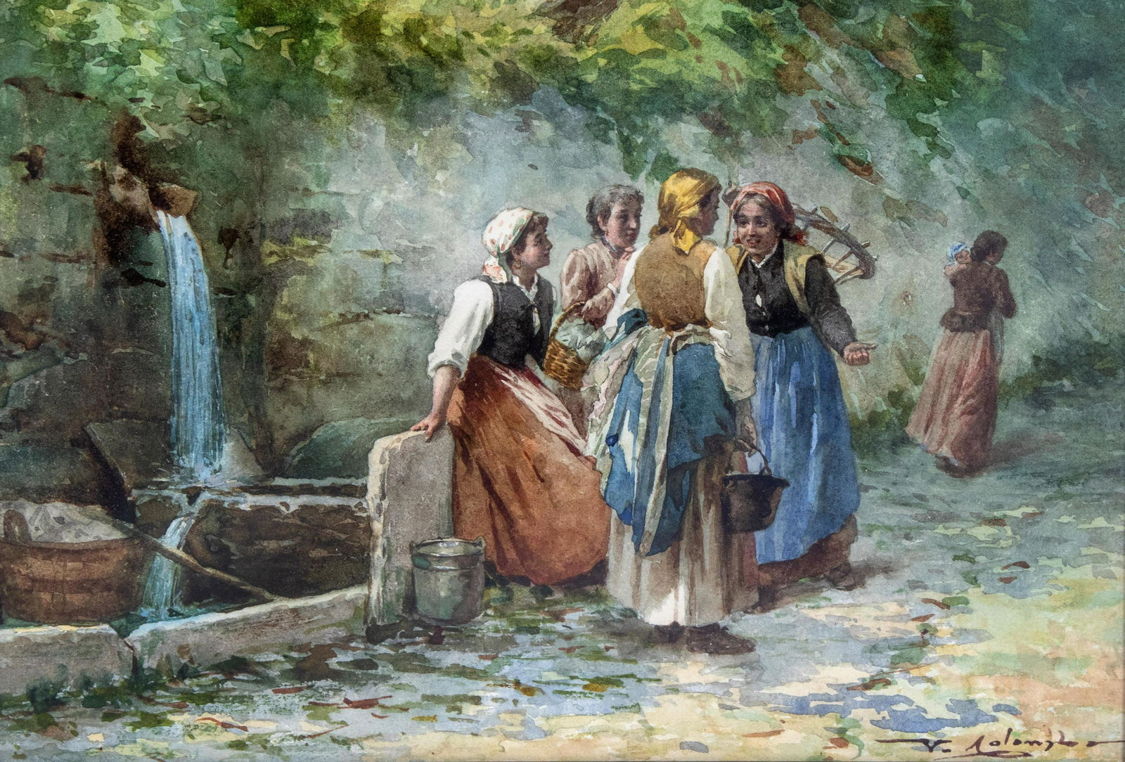 Artist Unknown (Italian, 19th Century) Untitled (Woman (1 of 1)