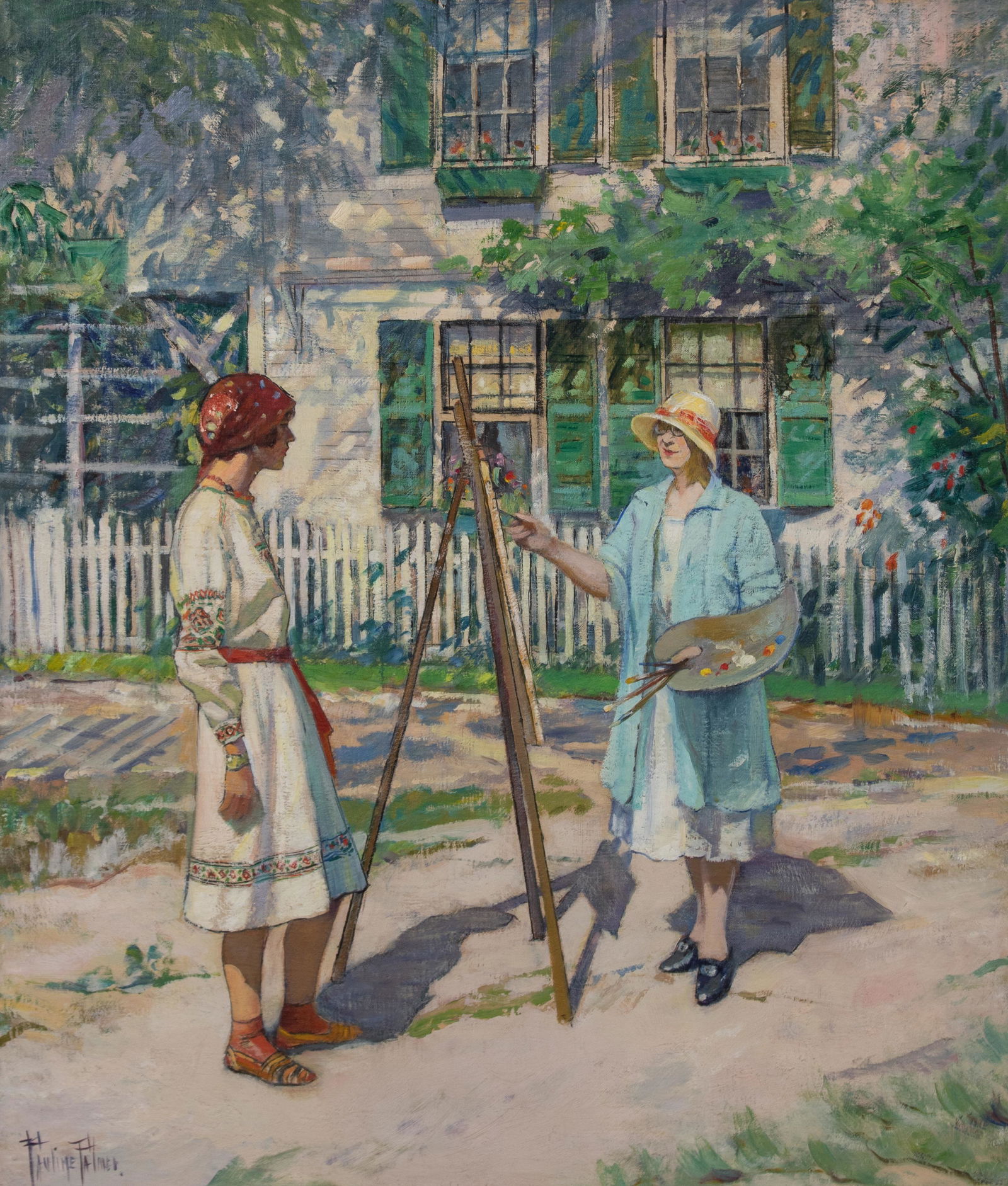 Pauline  Palmer (American, 1867-1938) The Russian Model (1 of 1)