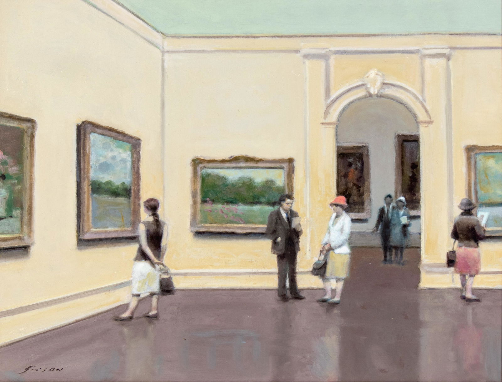 Andre Gisson (American, 1921€“2003) Museum, 1991  (1 of 2)