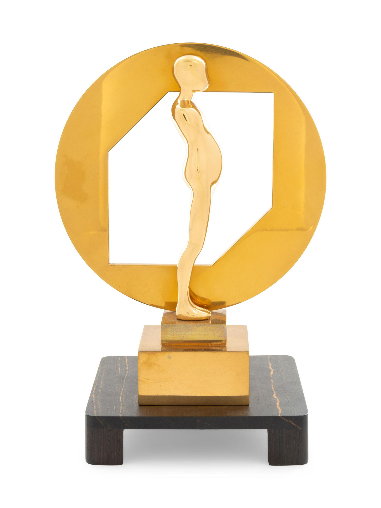 Ernest Trova (American, 1927-2009) Study for Falling: Ernest Trova (American, 1927-2009) Study for Falling Man, 1986 bronze stamped, dated and numbered 10/99 Height: 8 inches. Provenance: Property from the Estate of Thomas L. Harris, Highland Park, Illin