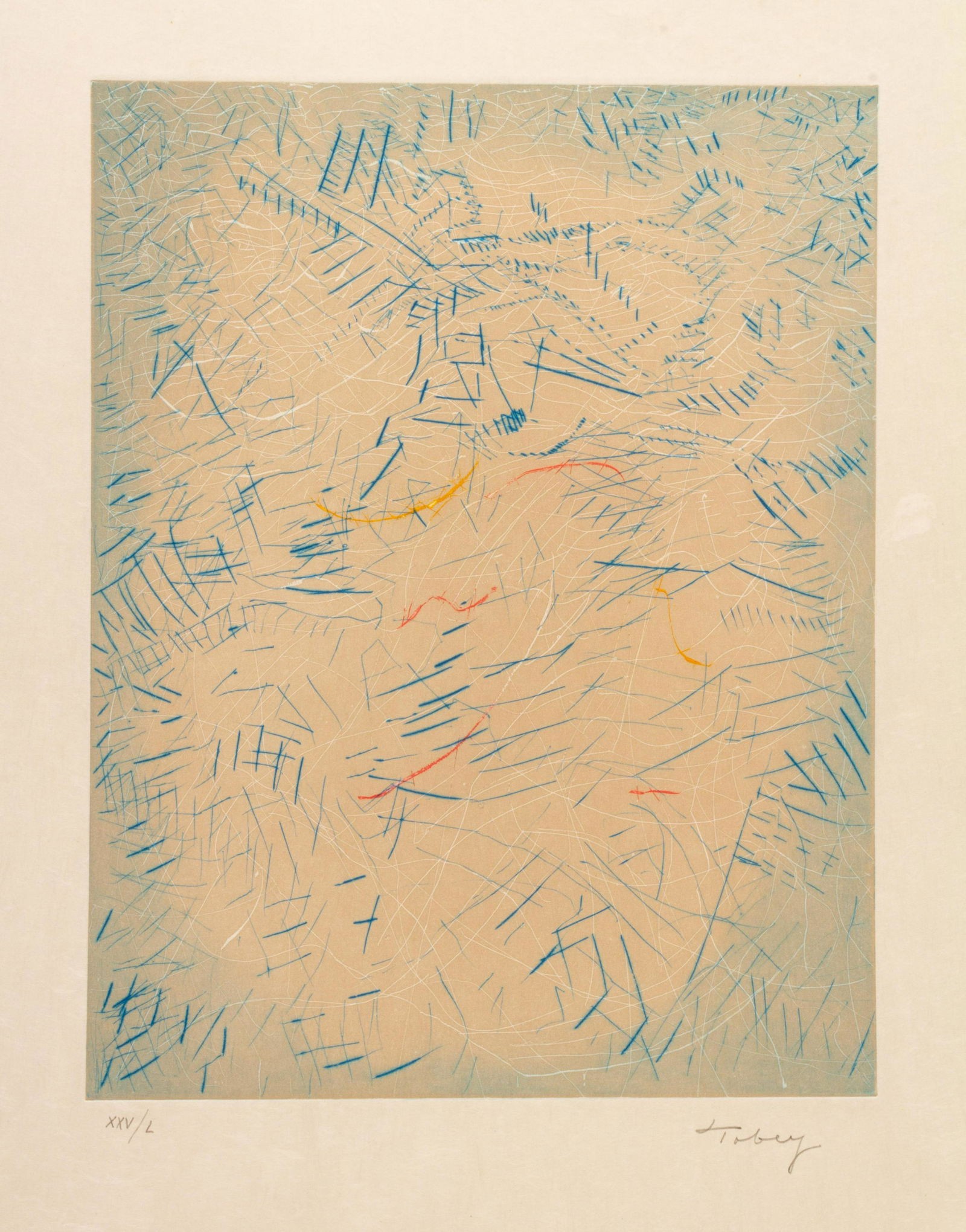 Mark Tobey (American, 1890-1976) Of Time and Age (1 of 1)