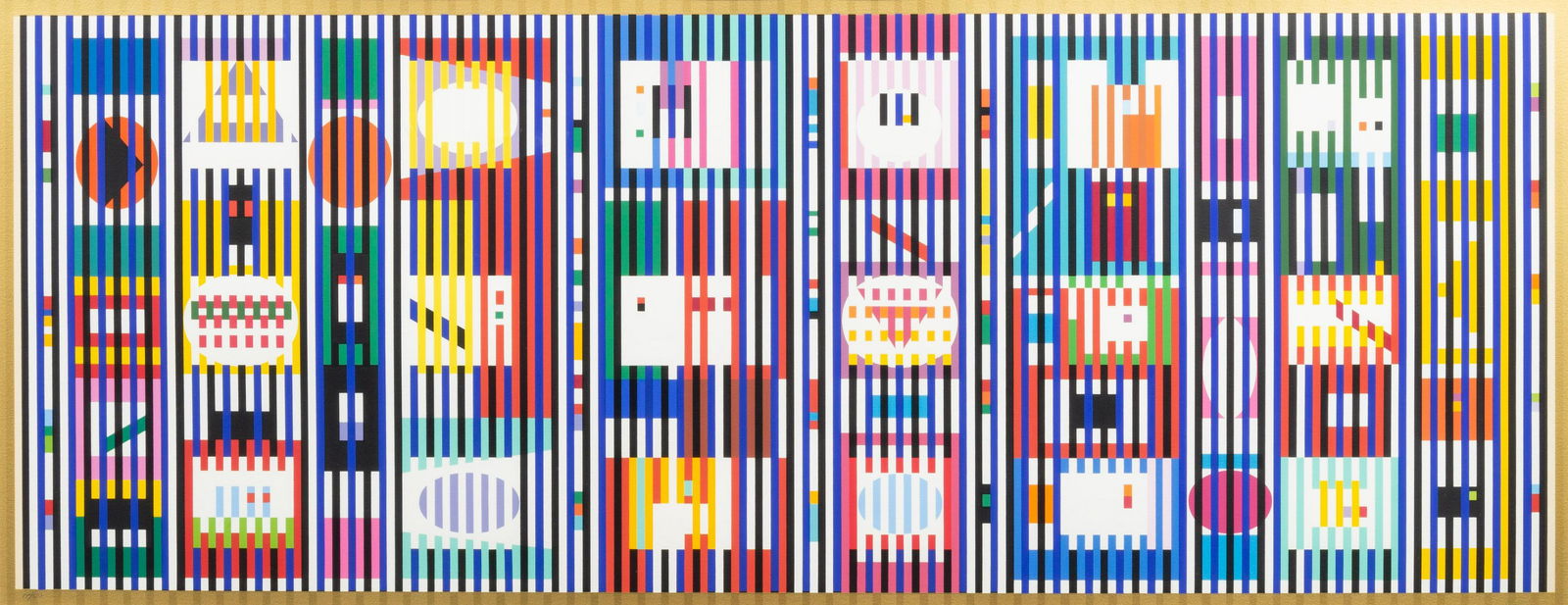 Yaacov Agam (Israeli/French, b. 1928)  Untitled (1 of 1)