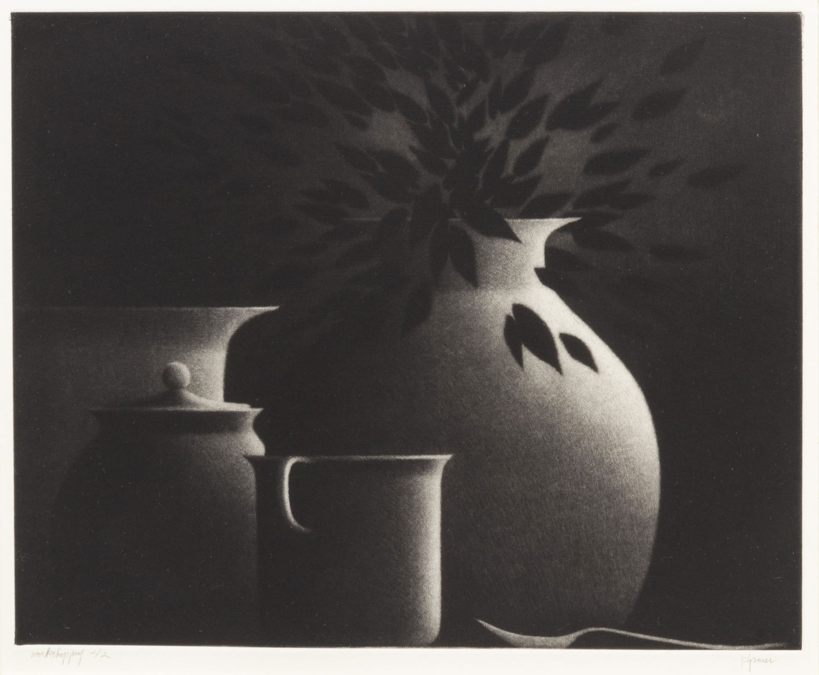 Robert Kipniss (American, b. 1931) Still Life (1 of 4)