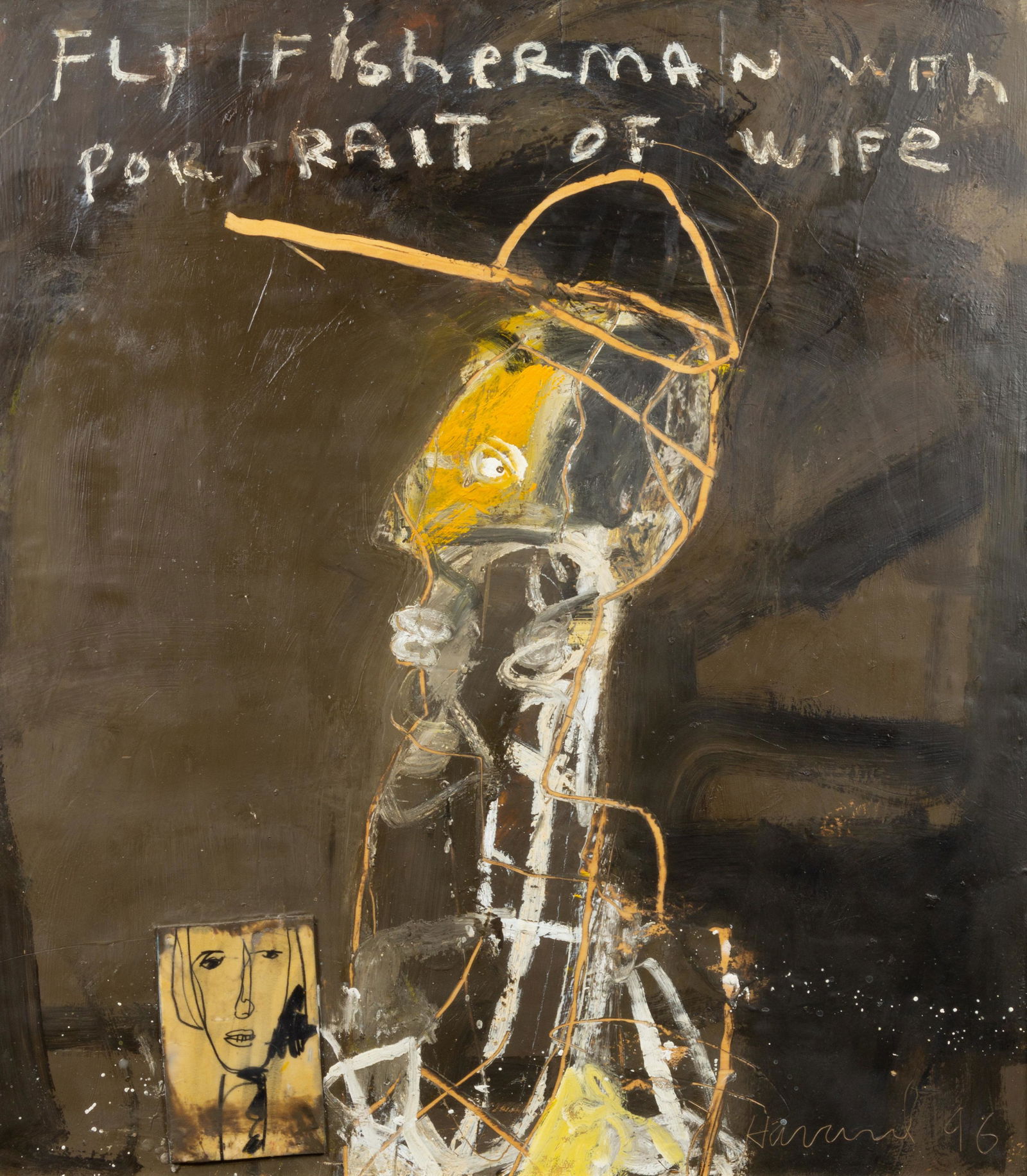 James Havard (American, b. 1937) Fly Fisherman With (1 of 4)