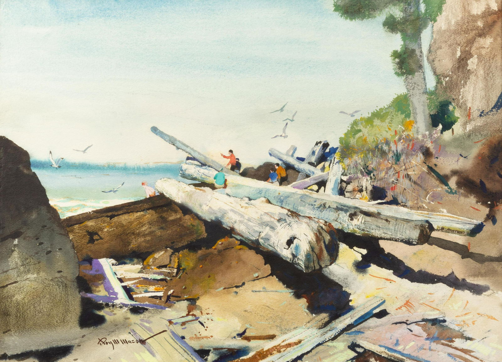 Roy Martell Mason (American, 1886-1972) Untitled (1 of 2)