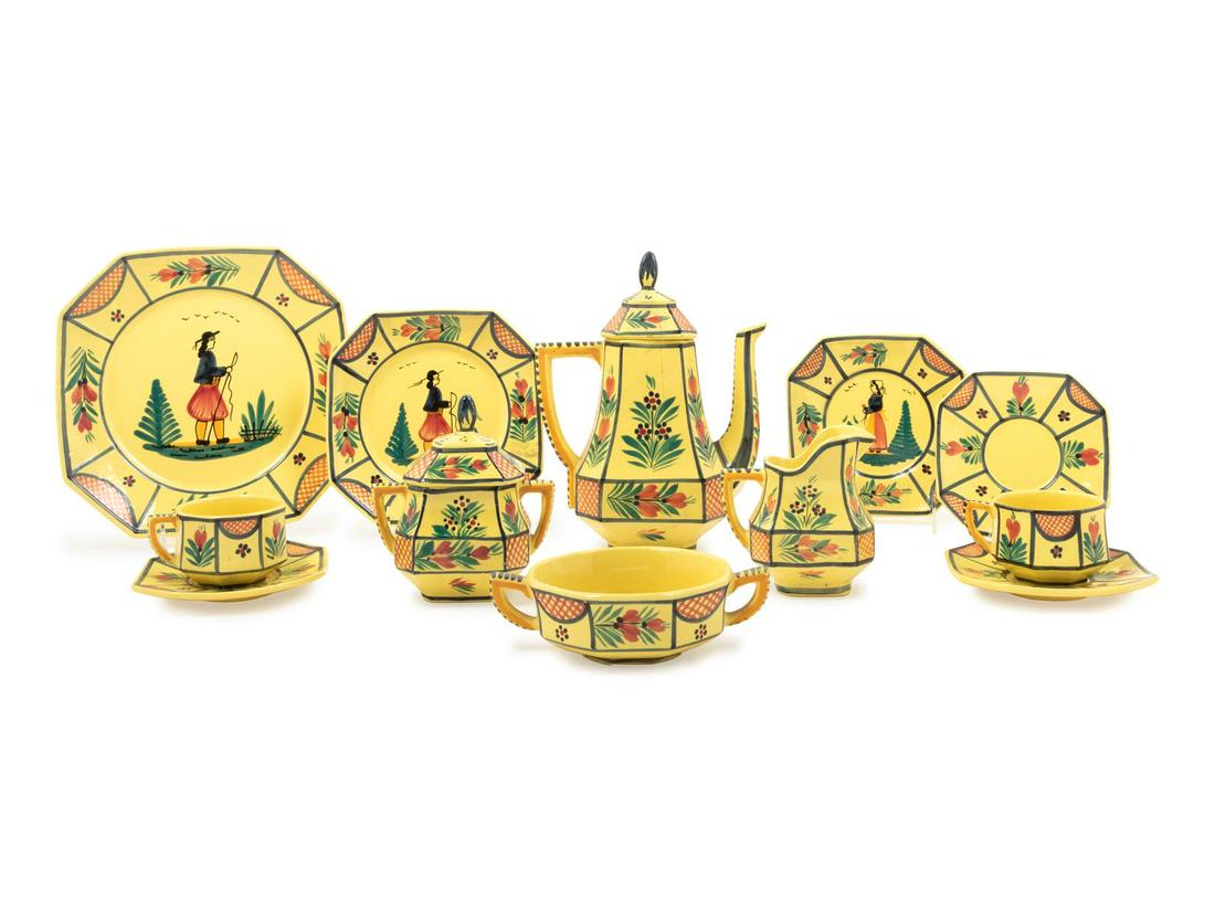 A Quimper Faience Dinner Service (1 of 1)