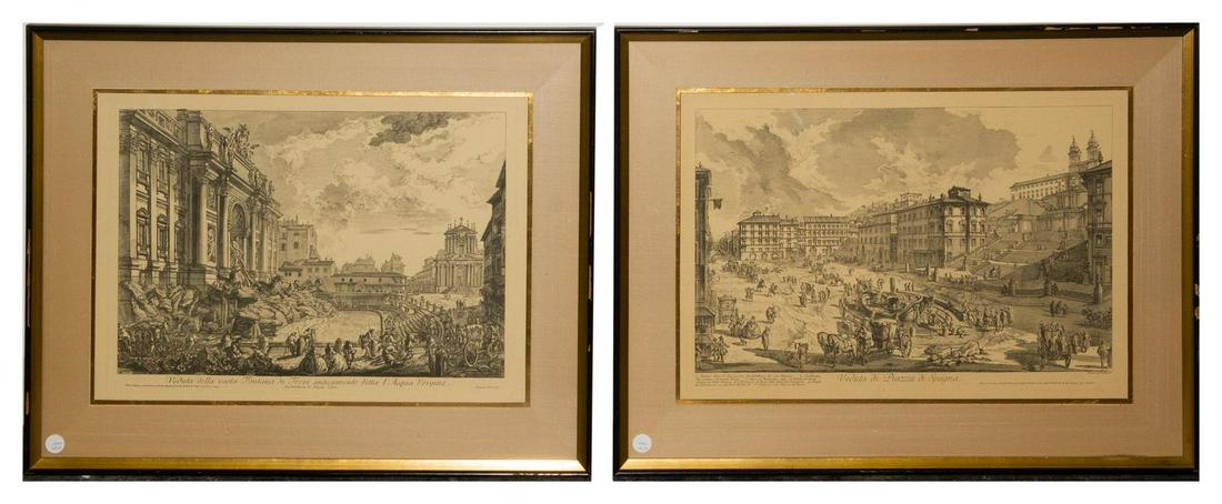 A Pair of Italian Engravings (1 of 1)