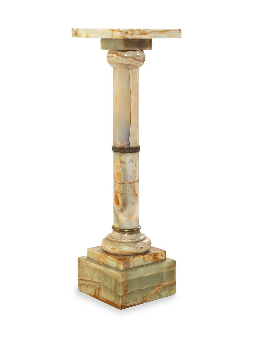 A Continental Onyx Pedestal (1 of 2)