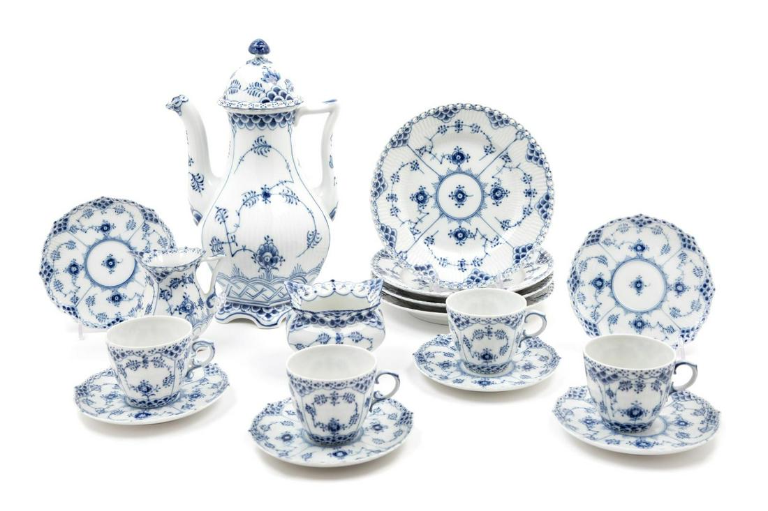 A Royal Copenhagen Porcelain Coffee Service (1 of 1)