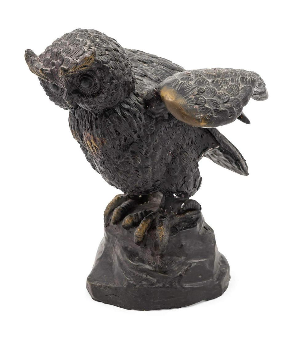 A Continental Bronze Model of a Bear and a Bronze Model (1 of 2)