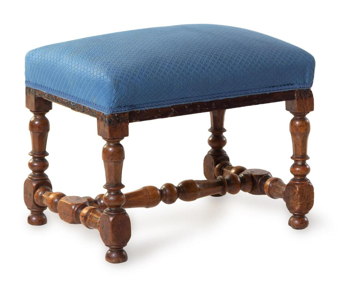 A William and Mary Style Oak Stool (1 of 1)