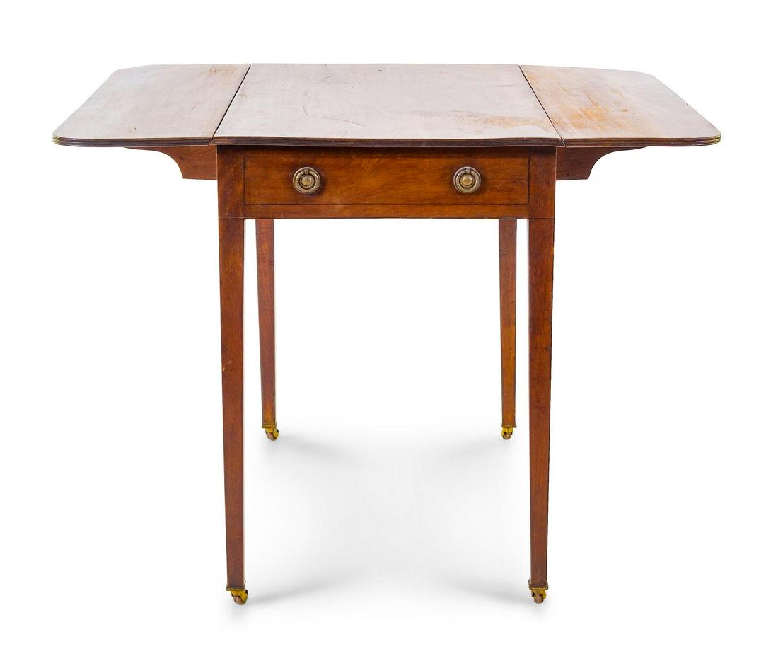 A George III Style Mahogany Pembroke Table (1 of 2)
