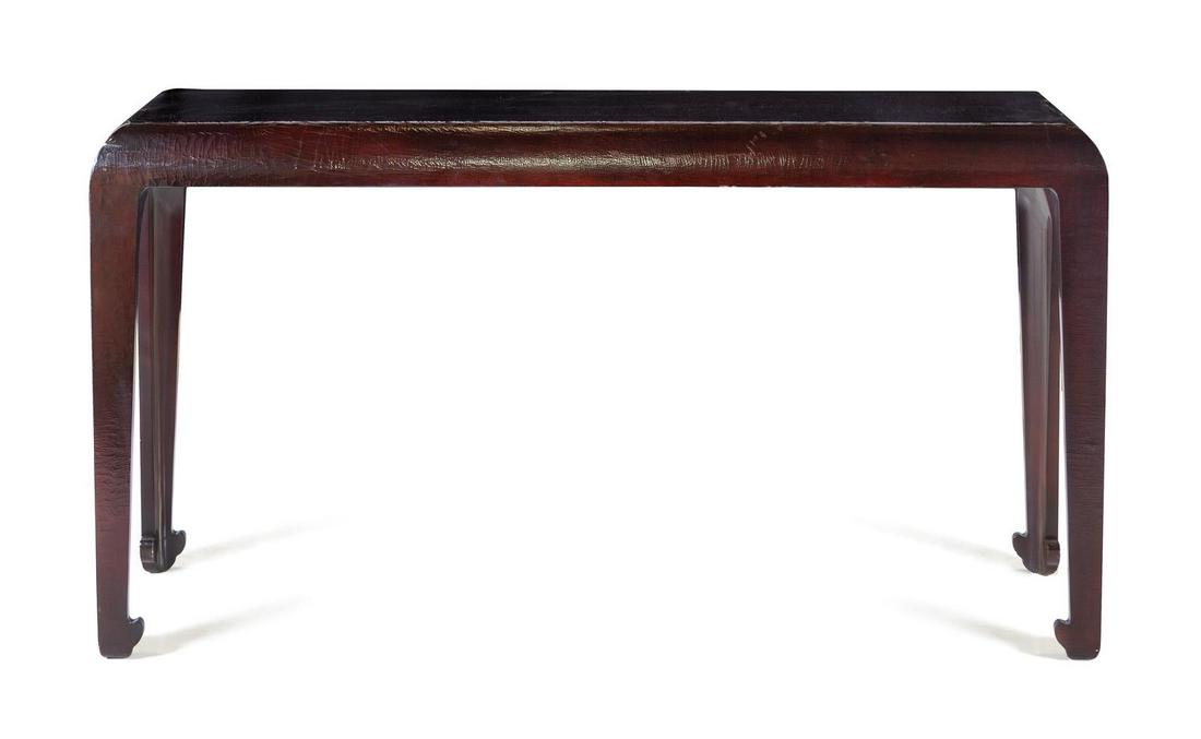 A Contemporary Lacquered Console Table (1 of 1)