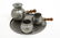 A Norwegian Pewter Four-Piece Tea Service
