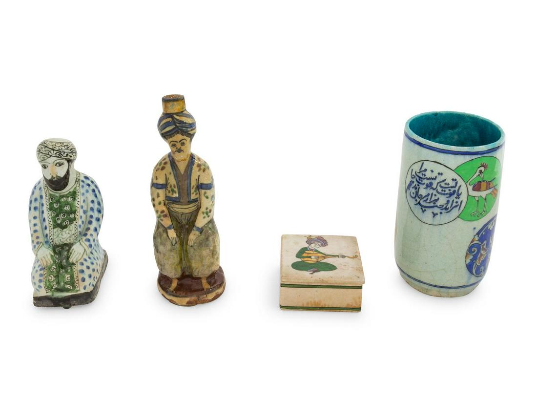 Four Persian Ceramic Articles (1 of 2)