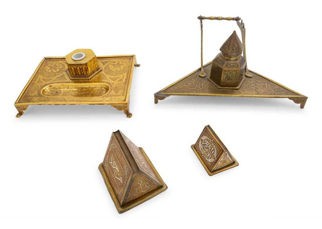 Four Brass Table Articles (1 of 2)