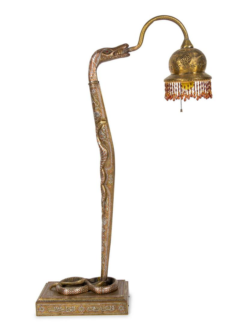 A Cairoware Snake Lamp (1 of 3)