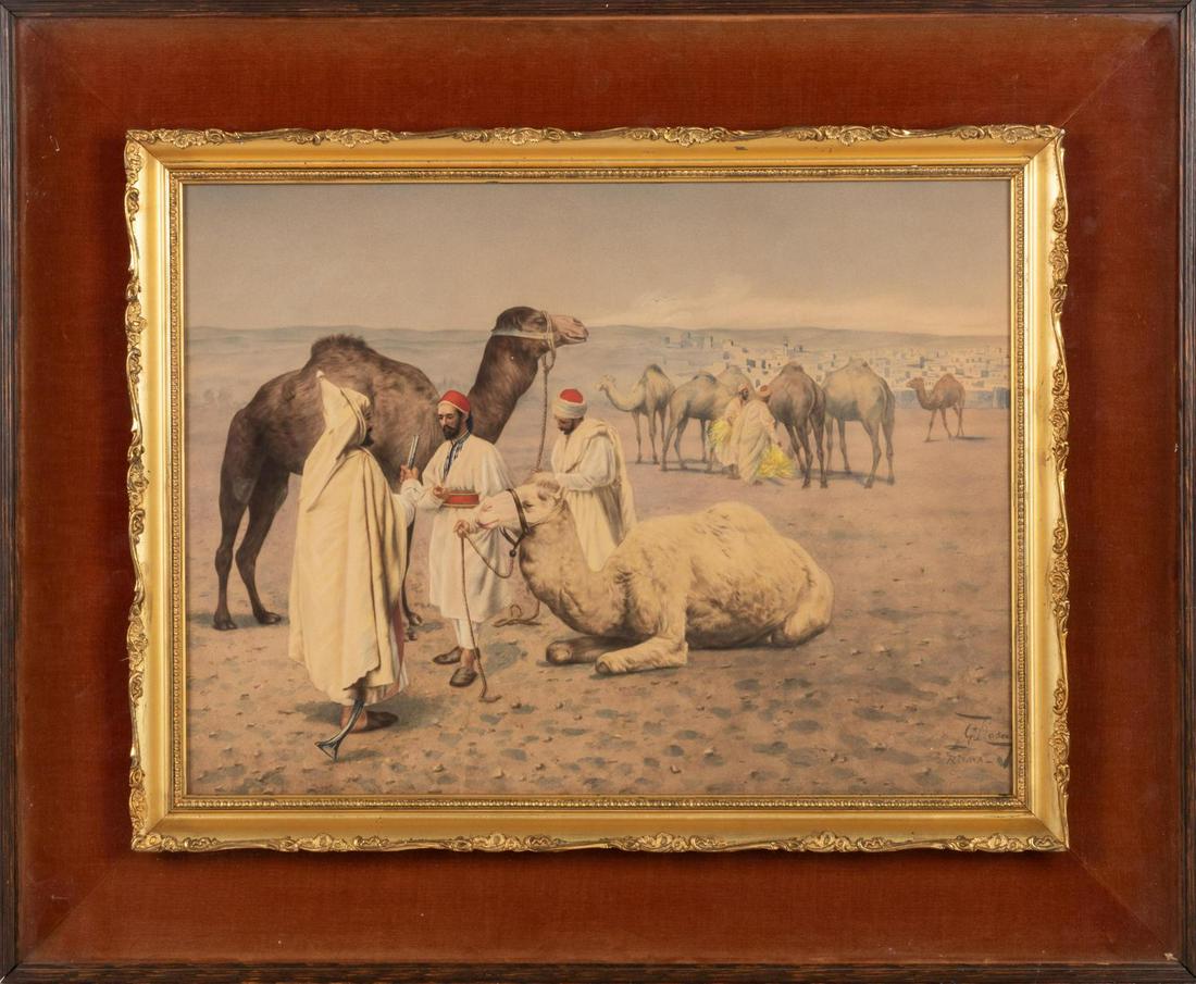 Two Works Depicting Camels (1 of 3)