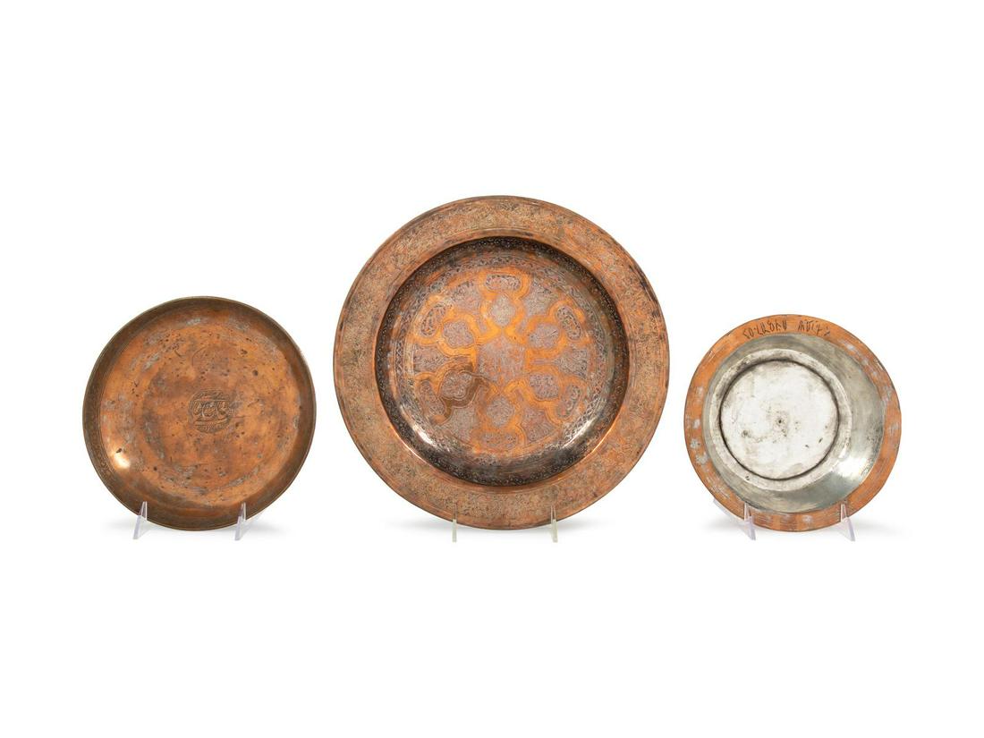Three Tinned Copper Vessels (1 of 1)