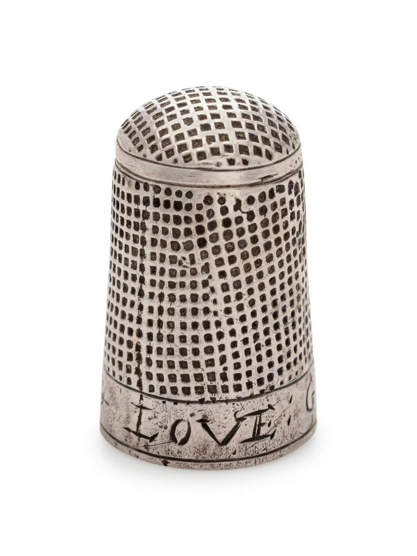 A James I Silver Thimble (1 of 3)