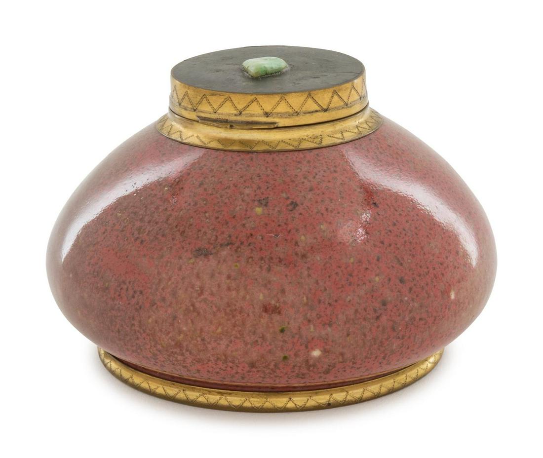 An Edward I. Farmer Gilt Metal Mounted Chinese (1 of 1)