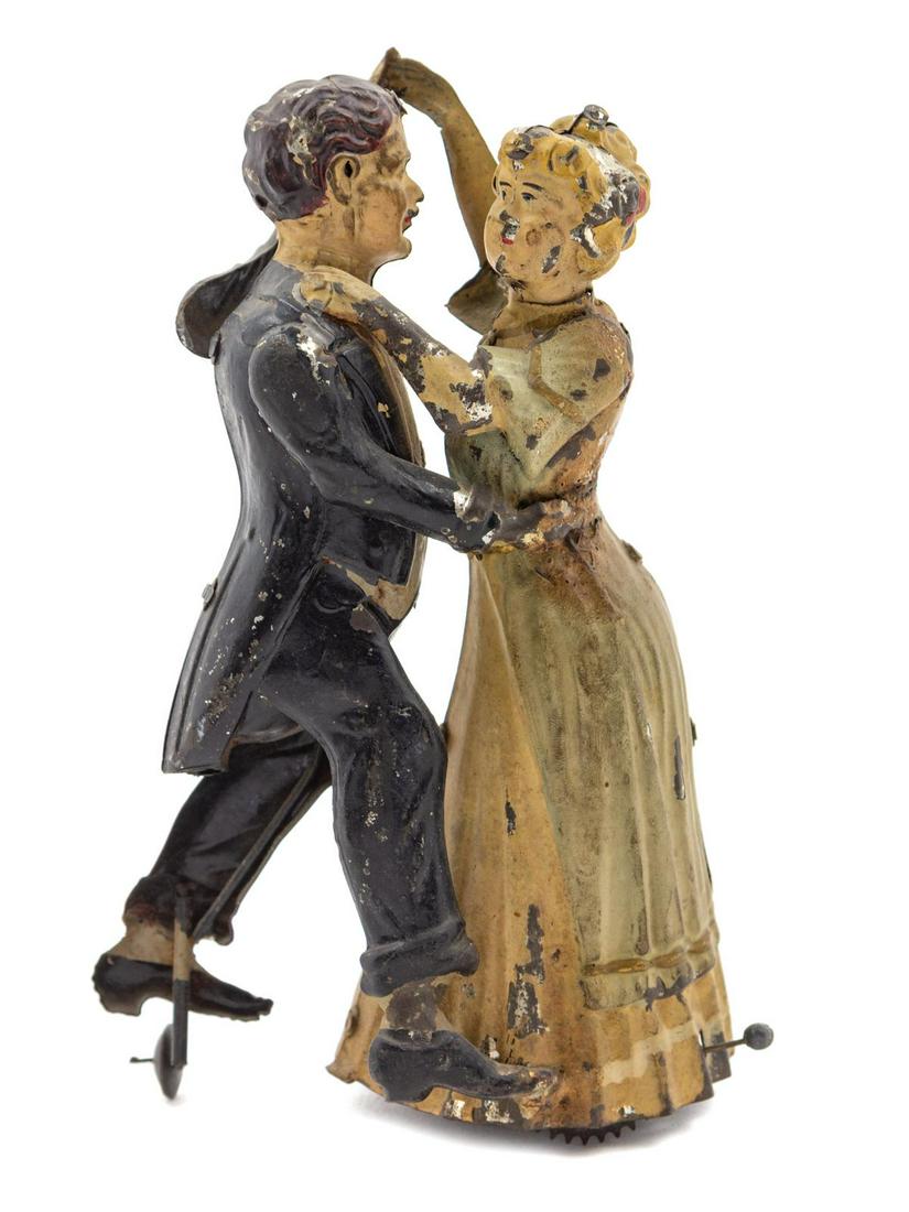 A Gunthermann Tin "Tango Dancers" Toy (1 of 2)