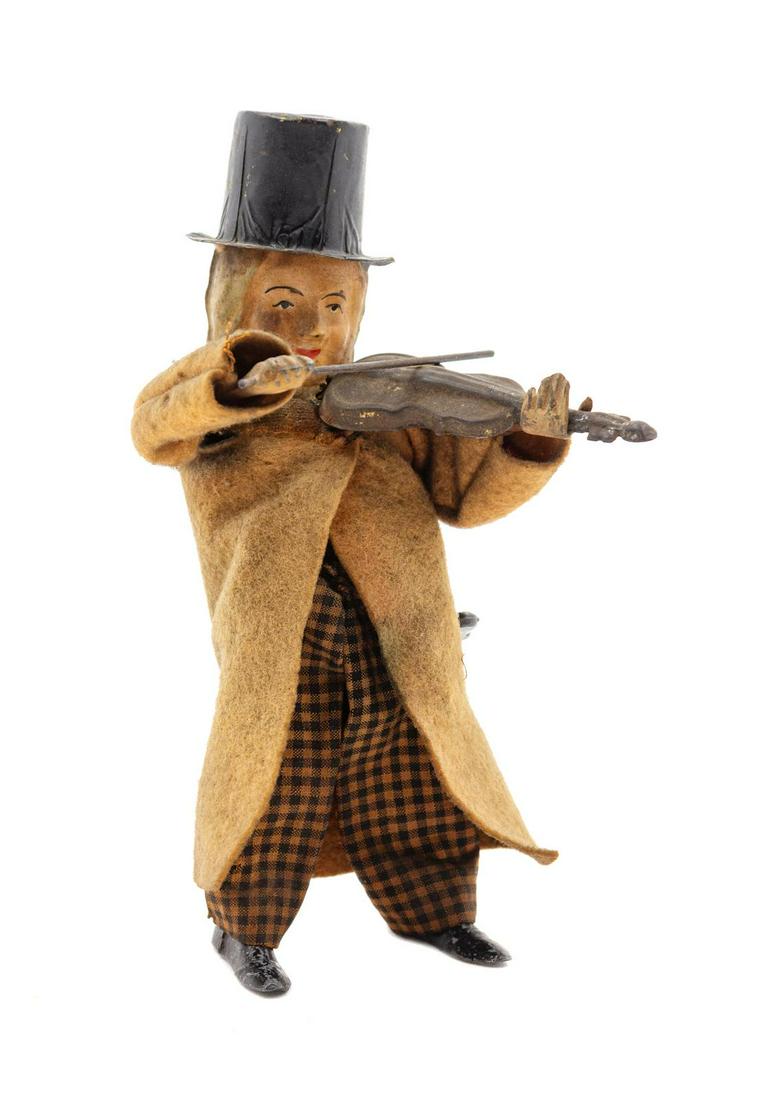 A Fernand Martin Violin Player Wind-Up Toy (1 of 2)