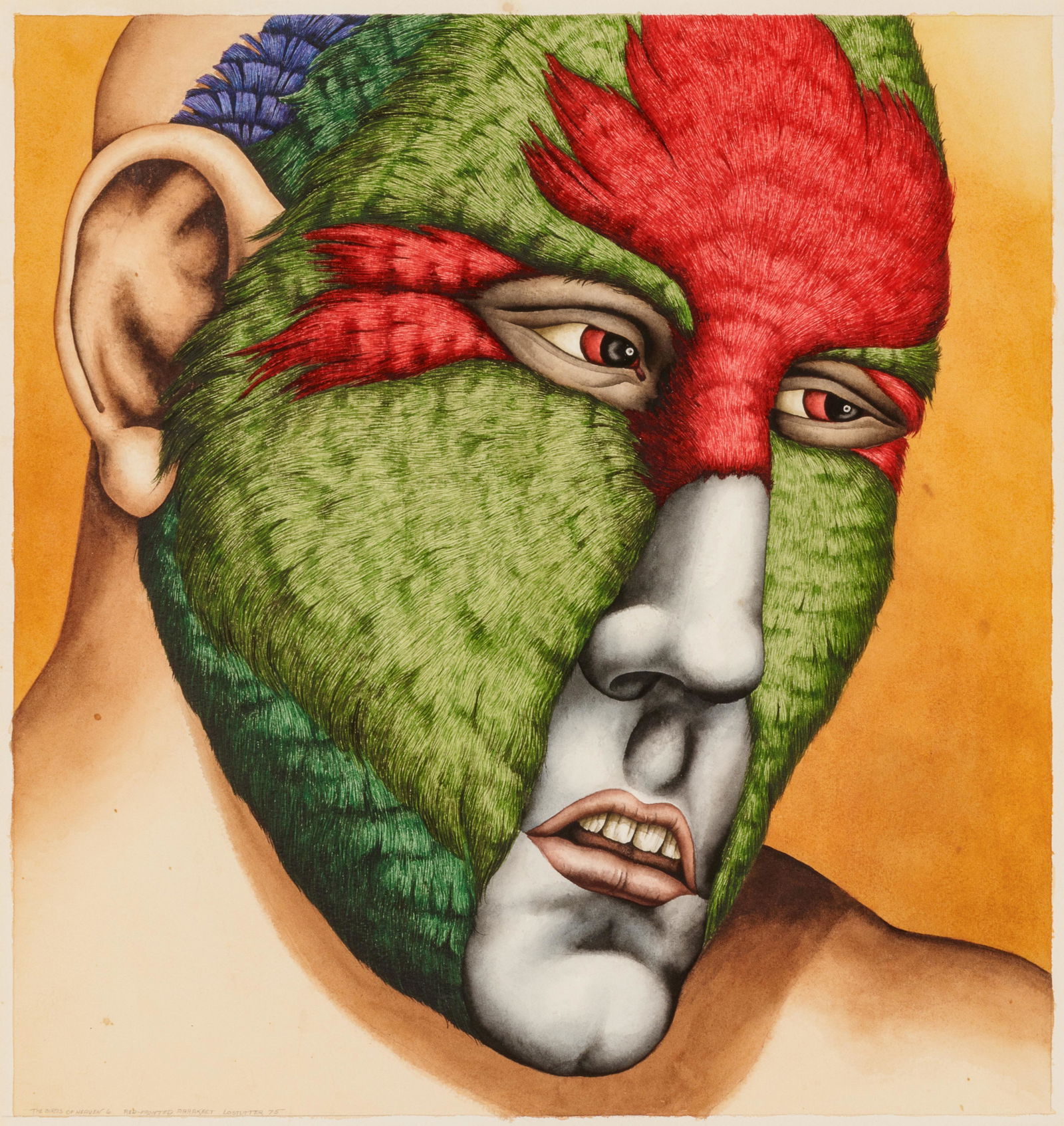 Robert Lostutter (American, b. 1939) The Birds of (1 of 2)