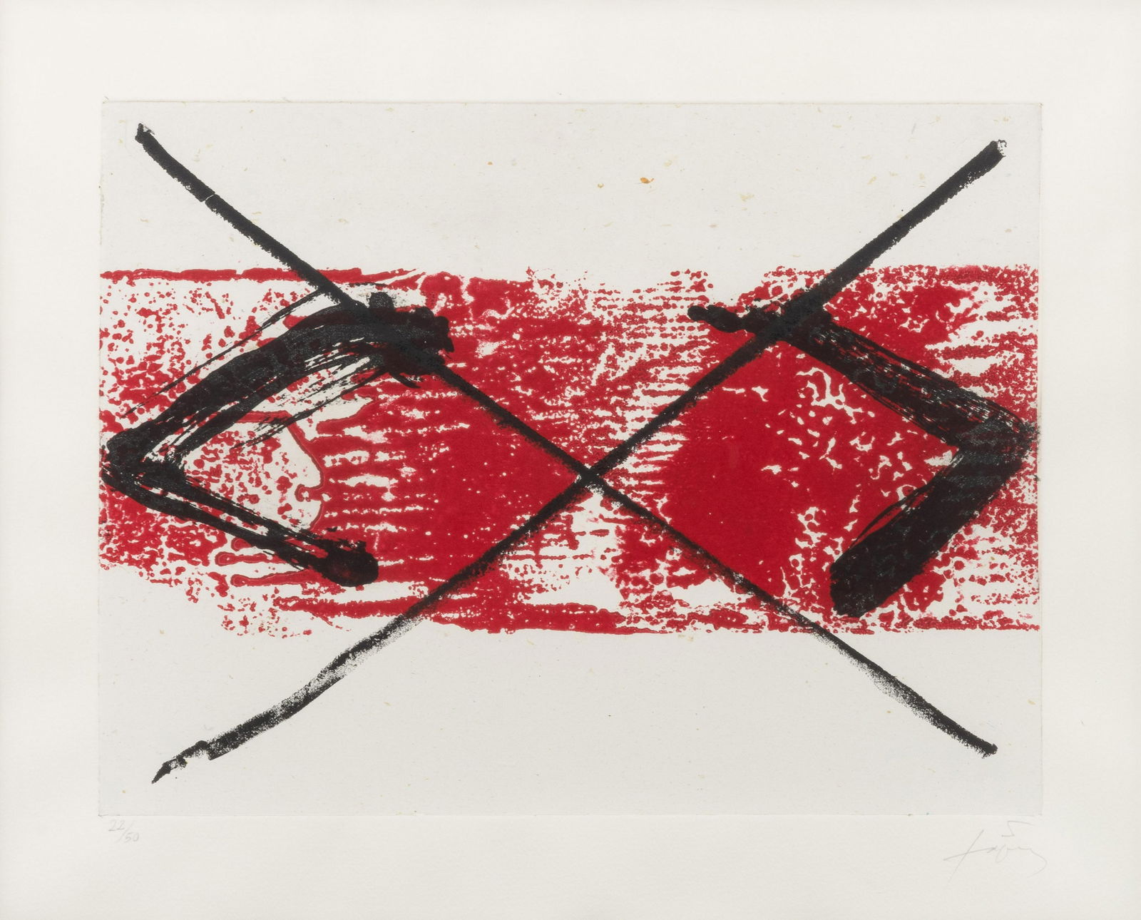 Antoni Tapies (Spanish, 1923-2012) A pair of works (1 of 3)