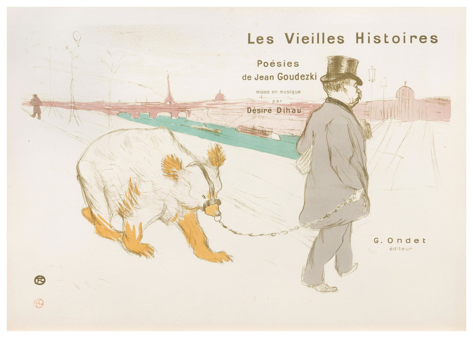 Henri de  Toulouse-Lautrec (French, 1864-1901) Les (1 of 1)