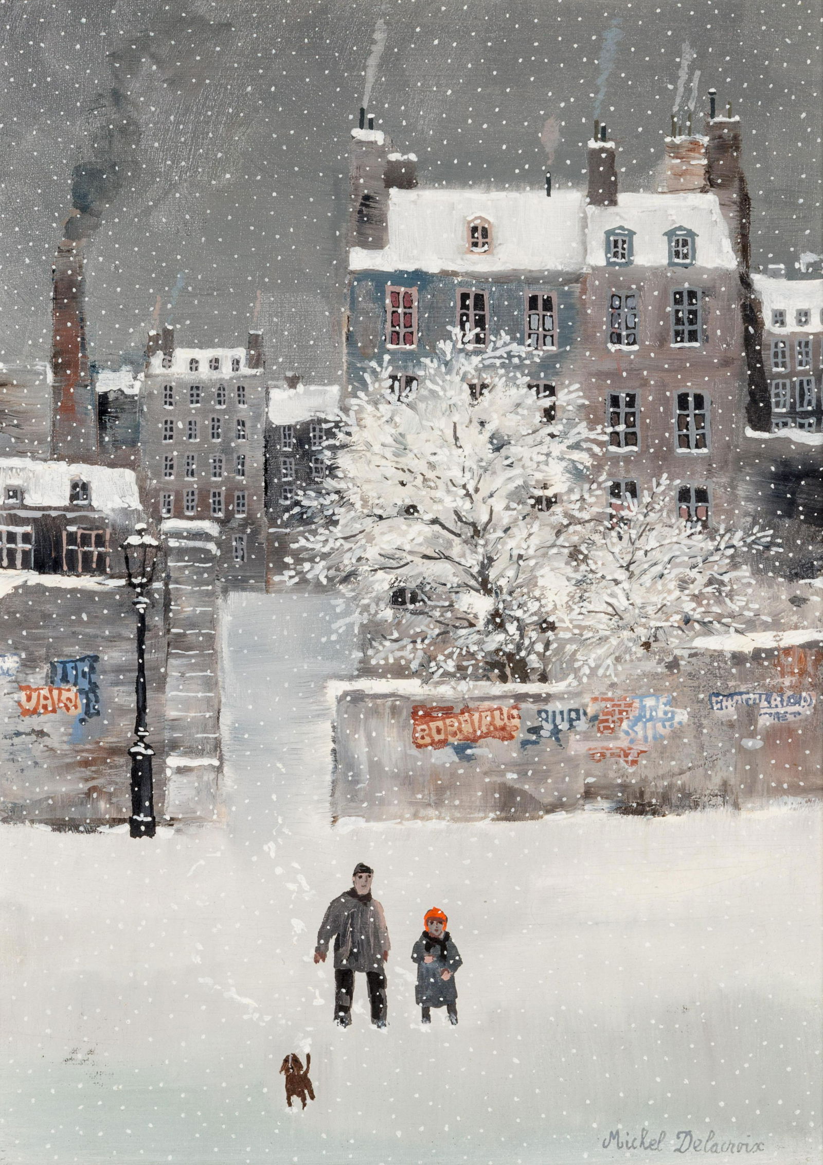 Michel Delacroix (French, b. 1933) Le Bonnet Rouge, (1 of 2)