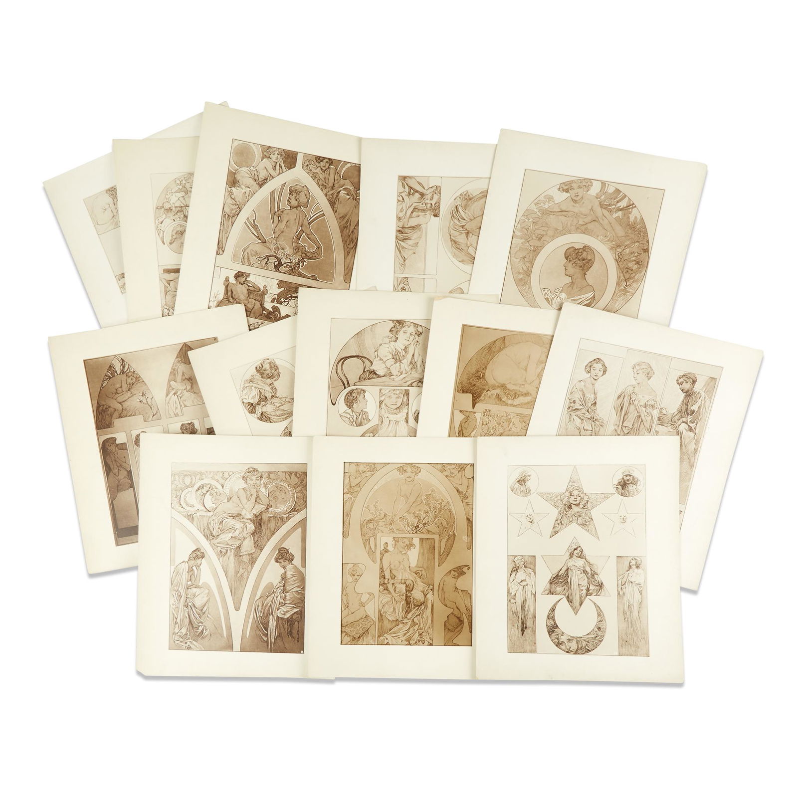 [Graphic Design] Mucha, Alphonse, Compositions (1 of 2)