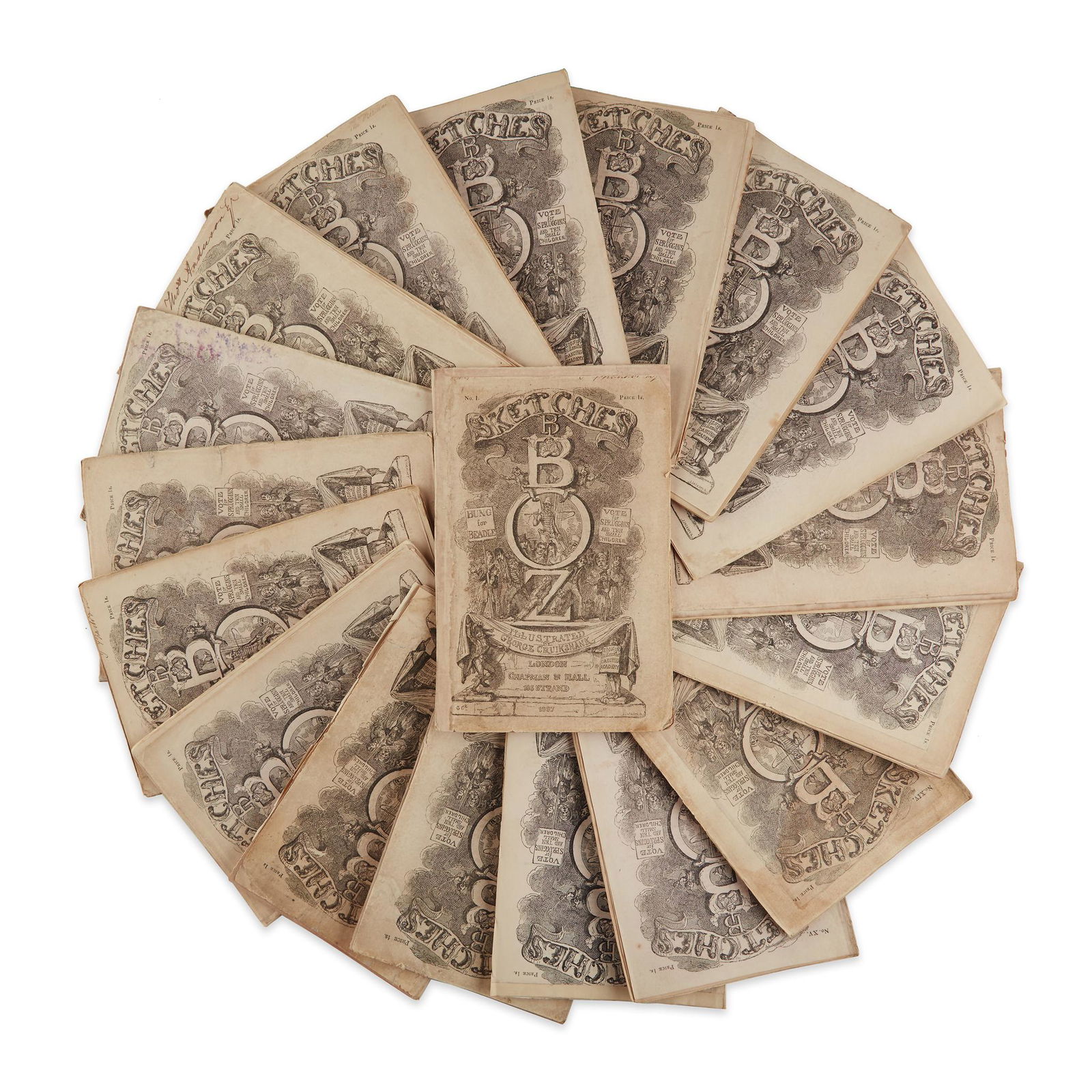 [Literature] Dickens, Charles, Sketches by Boz (1 of 1)