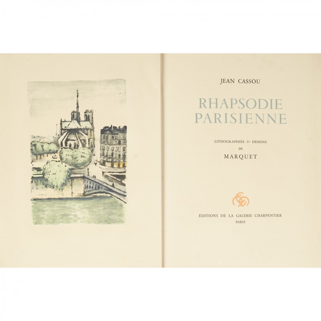 [Private Press] [Galerie Charpentie] Cassou, Jean, (1 of 1)