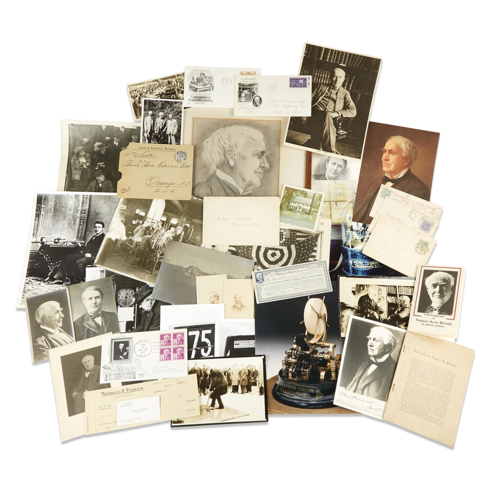 [Science, Medicine & Mathematics] [Edison, Thomas A.], (1 of 1)