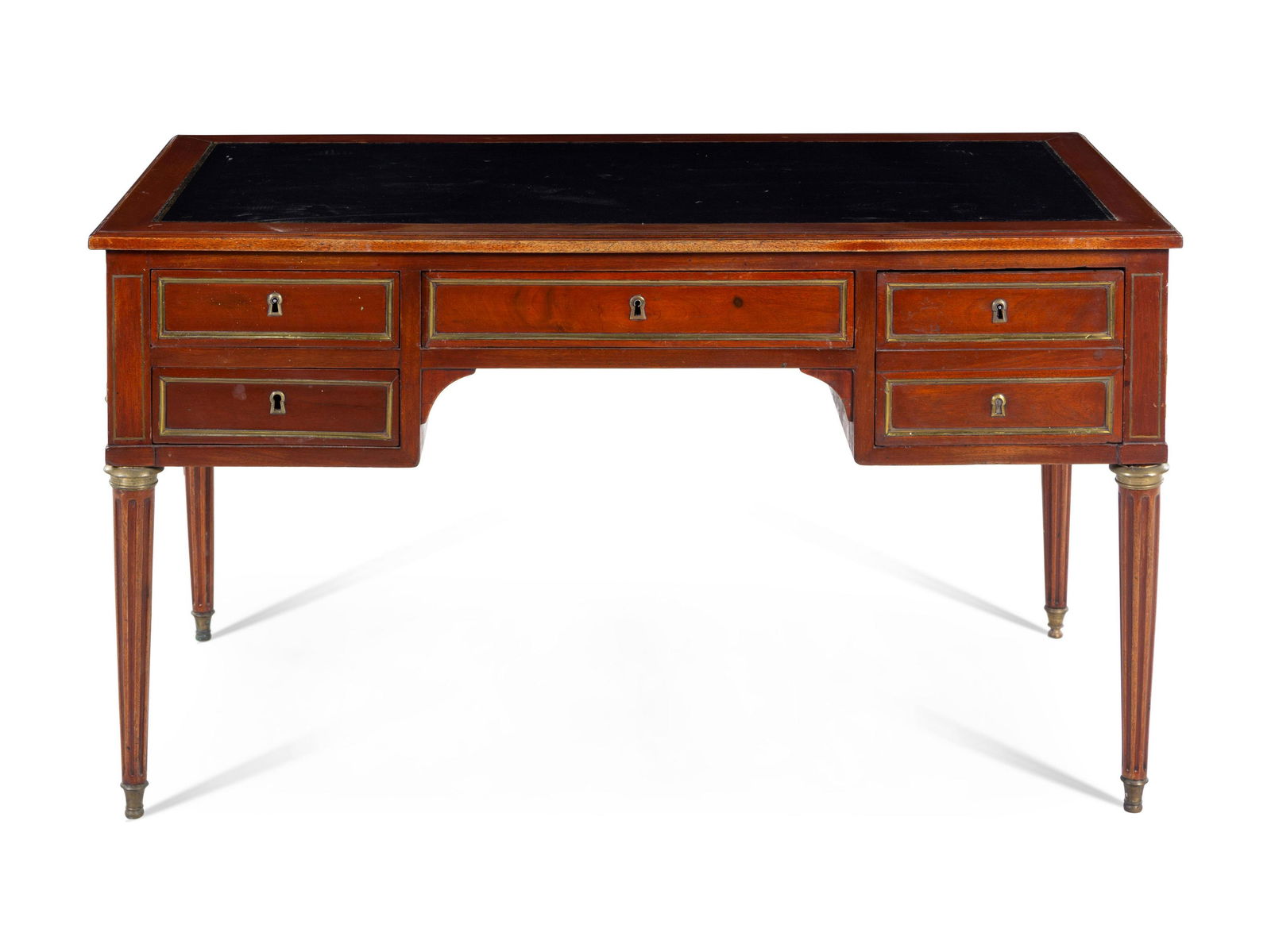 A Directoire Style Mahogany Bureau Plat (1 of 2)
