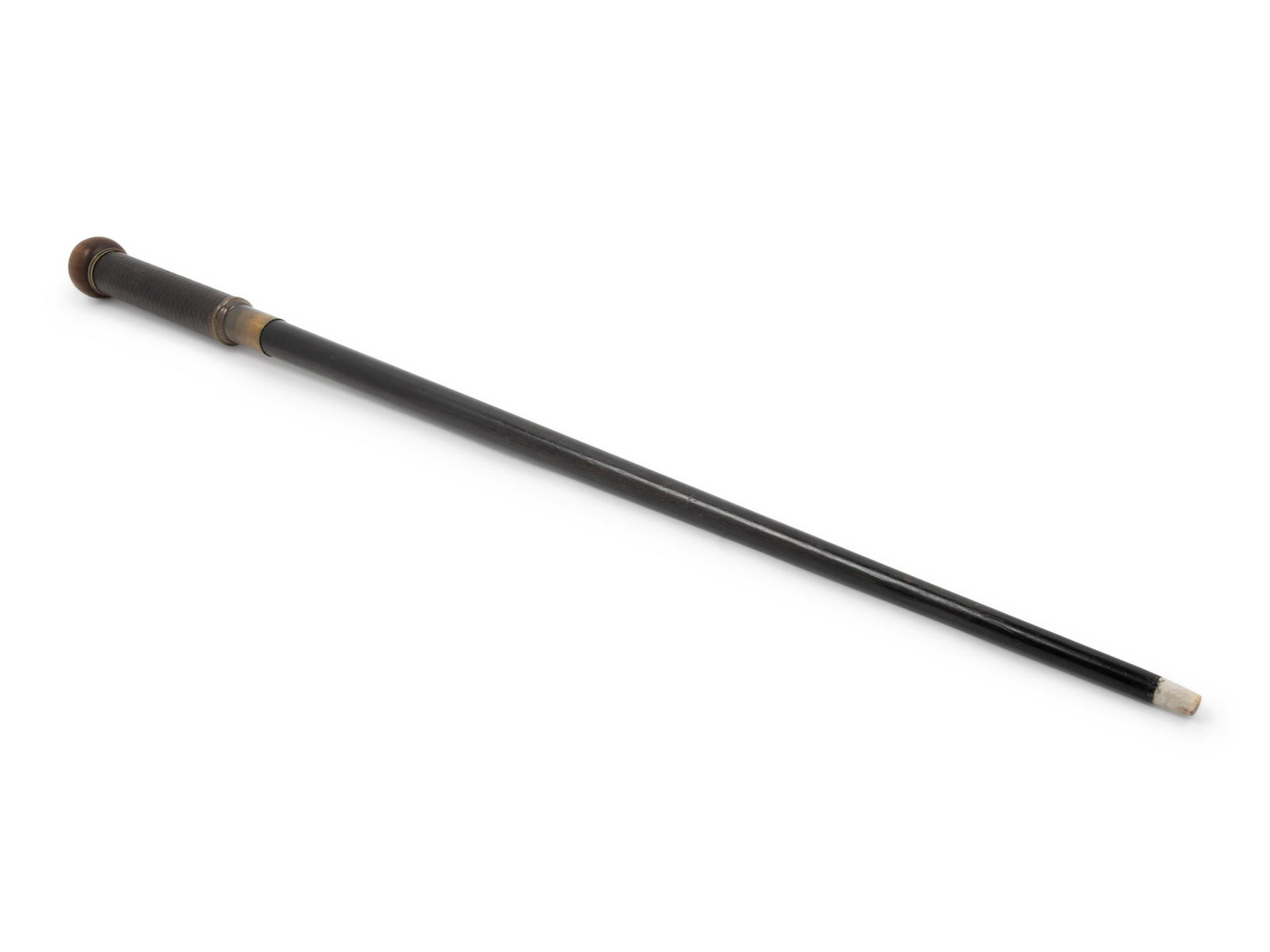 An English Brass-Mounted and Leather-Wrapped Explorer's (1 of 2)