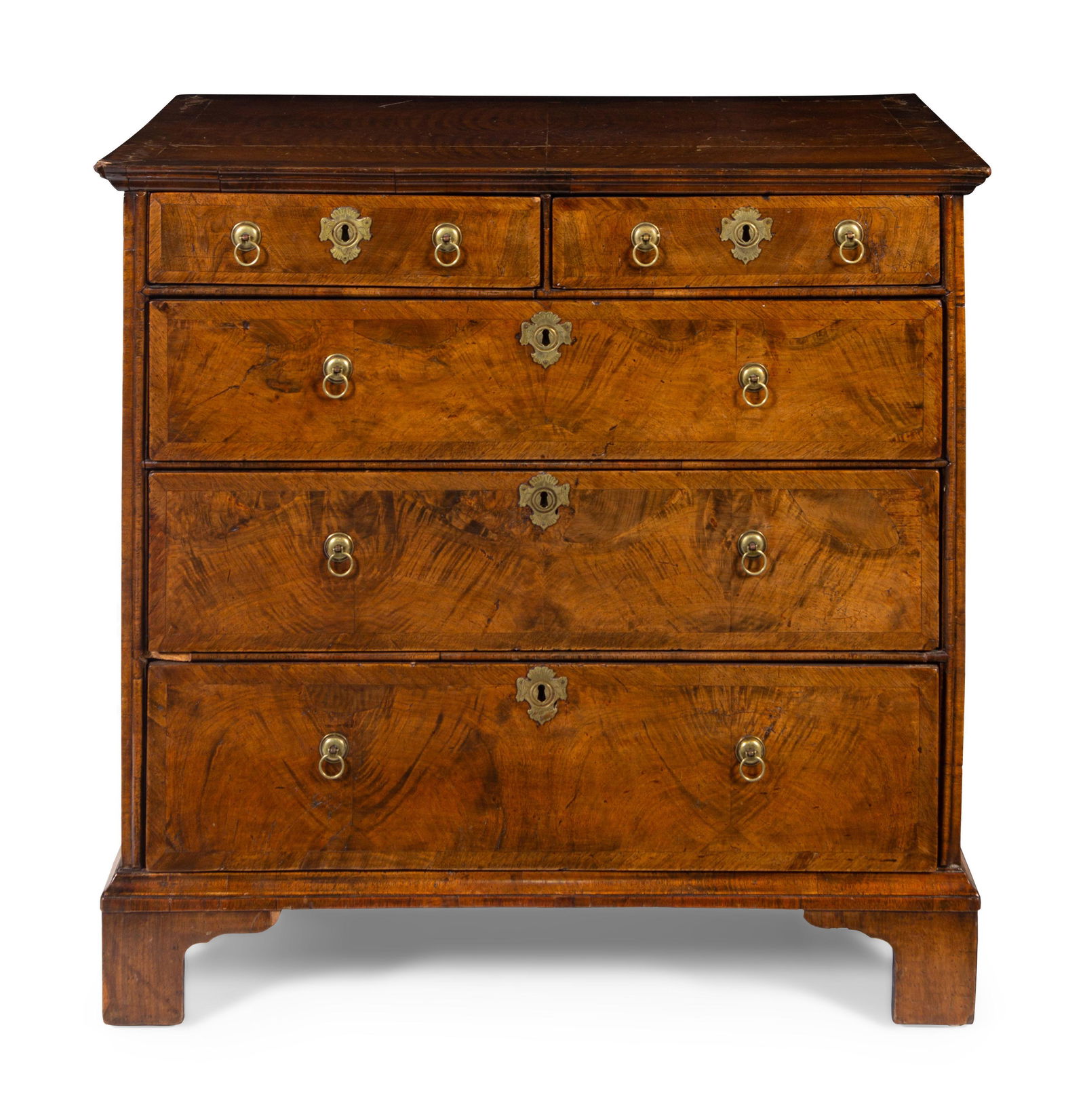 A George II Walnut Chest of Drawers (1 of 2)