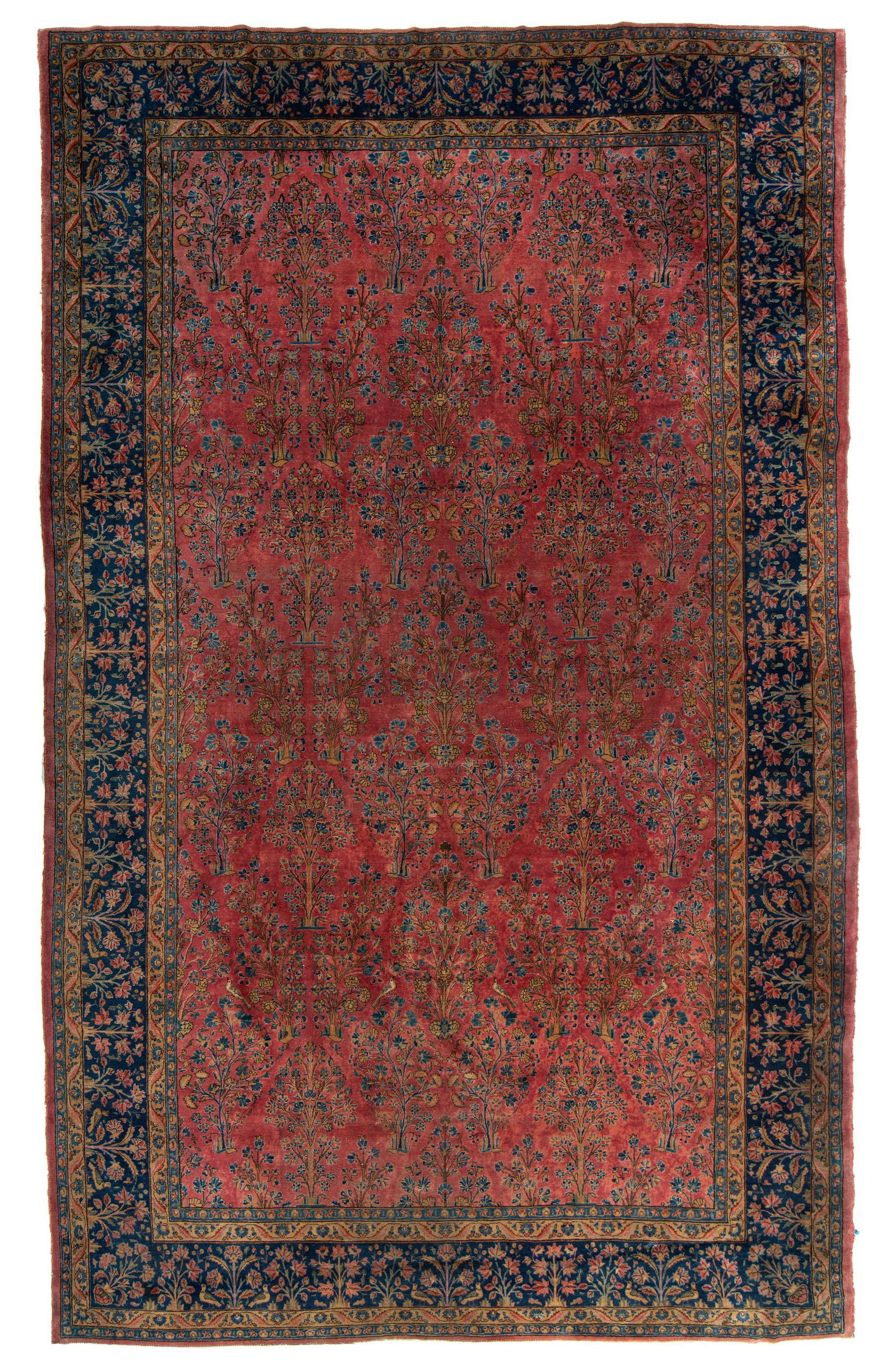 A Kashan Wool Rug (1 of 2)