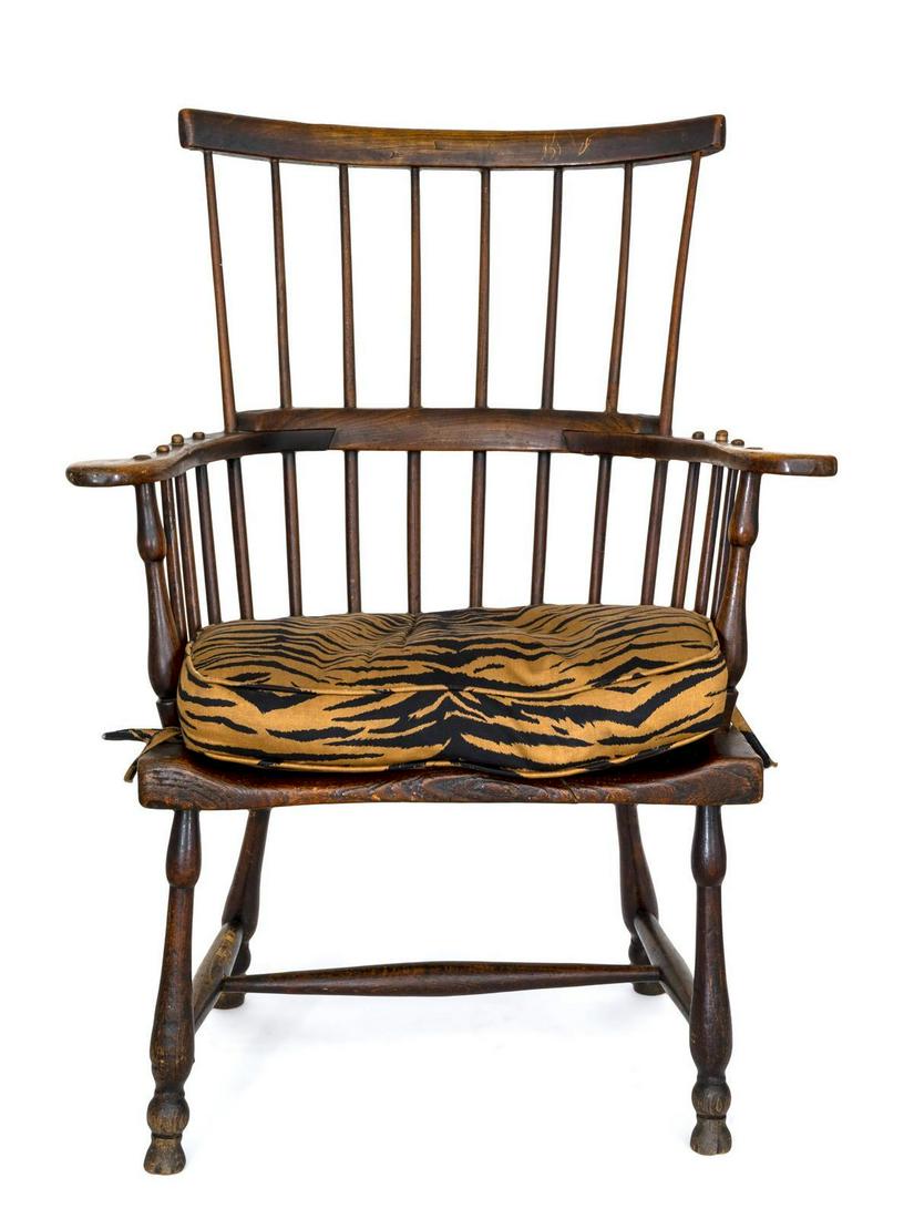 An English Provincial Windsor Armchair Height 38 (1 of 1)