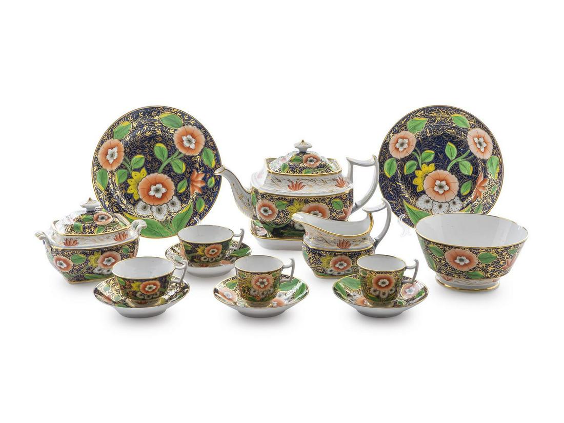 An English Porcelain Tea Service (1 of 1)