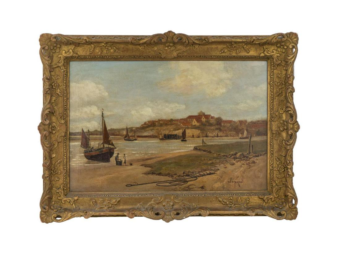 W. Martin (19th/20th Century) Untitled (Seascape) (1 of 2)
