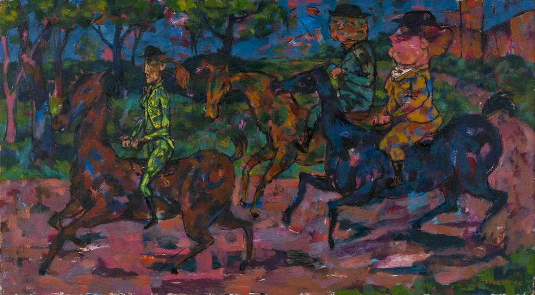 Harry Sternberg (American, 1904-2001) Bridle Path, (1 of 3)